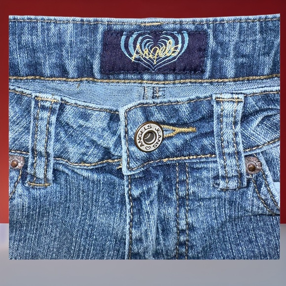 Angels low rise flare jeans Sz. 3 Vintage Y2K - Picture 5 of 9